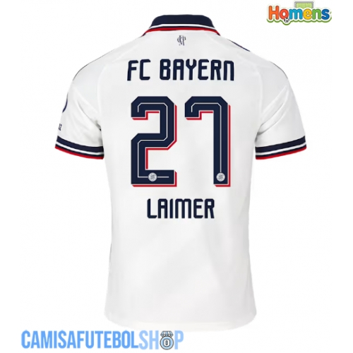 Camisa de time de futebol Bayern Munich Konrad Laimer #27 Replicas 2º Equipamento 2026-27 Manga Curta
